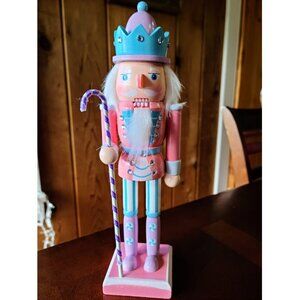 Christmas Nutcracker Soldier Wooden Statue Holiday Decor Xmas Table Decoration